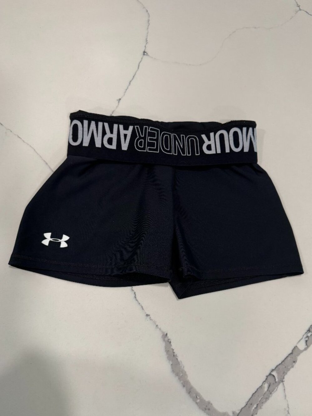 Under Armour HeatGear Compression Shorts Women’s Small Black